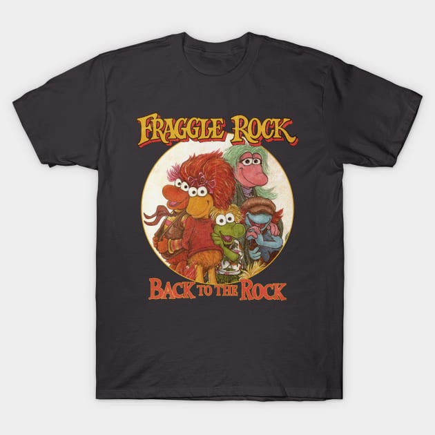 Back To The Rock T-Shirt by Bunagemoy